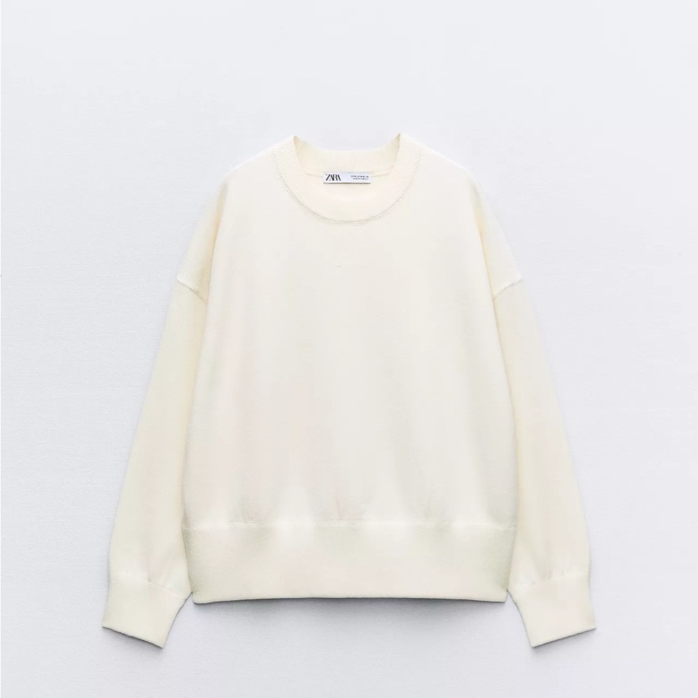 Zara Cream Women's Sweater